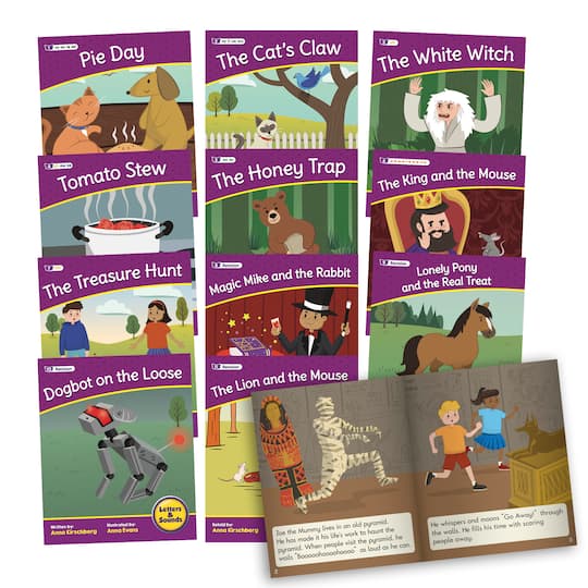 Junior Learning® Letters & Sounds Phase 5 Fiction Educational Learning Set